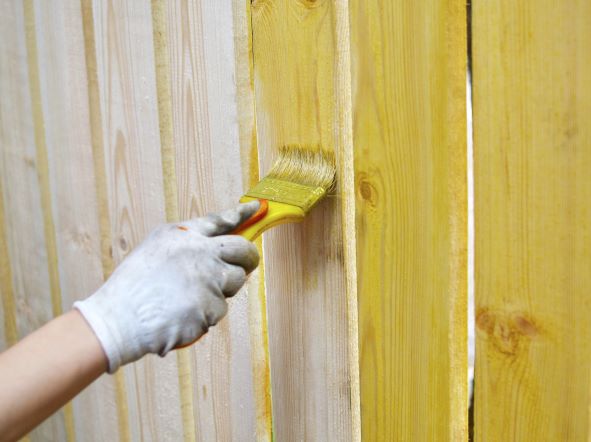 Tips for Staining Your Wood Fence hercules fence virginia beach